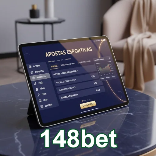Ilustração de Experimente o aplicativo cassino 148bet para Android e iOS