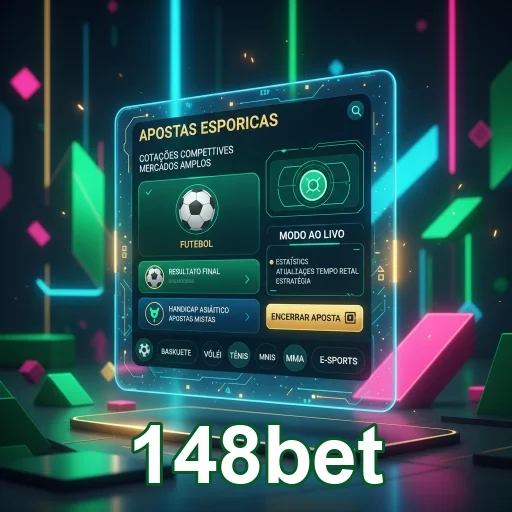 Ilustração de Explore o Mundo de Jogos Online com a 148bet em Alta Velocidade