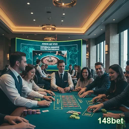 Experiência VIP em jogos com dealers ao vivo